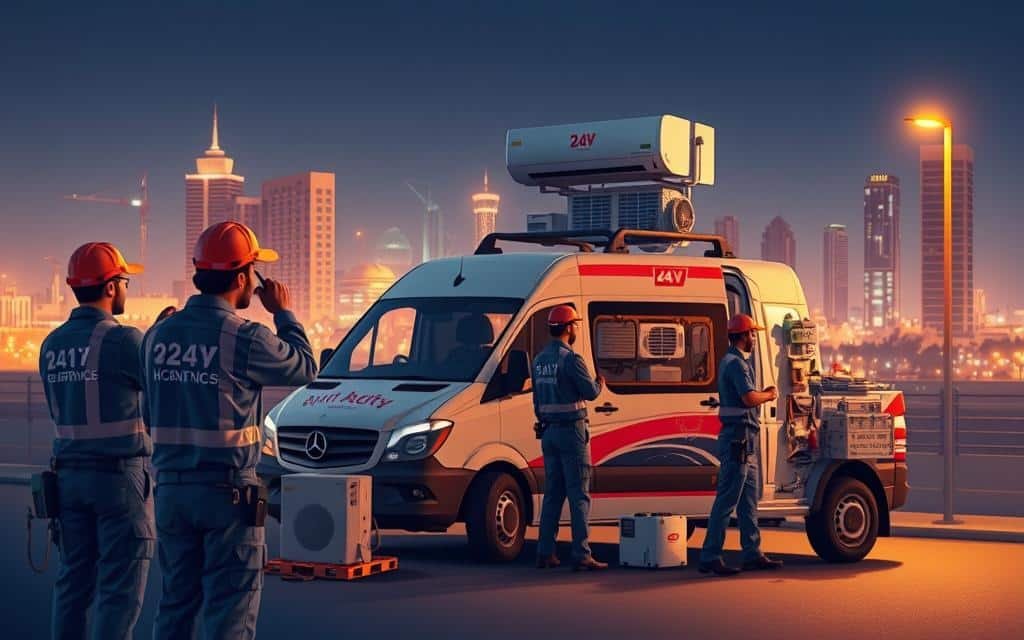 استجابة سريعة مدار الساعة