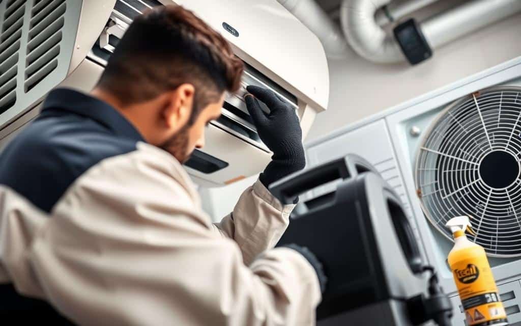 تنظيف مكيفات باستخدام أحدث التقنيات