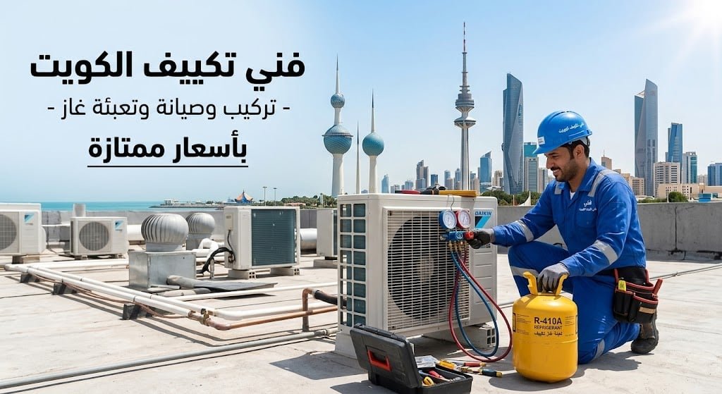 صيانة مكيفات وتعبئة غاز فريون | أفضل مكيفات الكويت