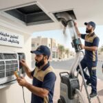 تصليح مكيفات وتنظيف الدكت باحترافية