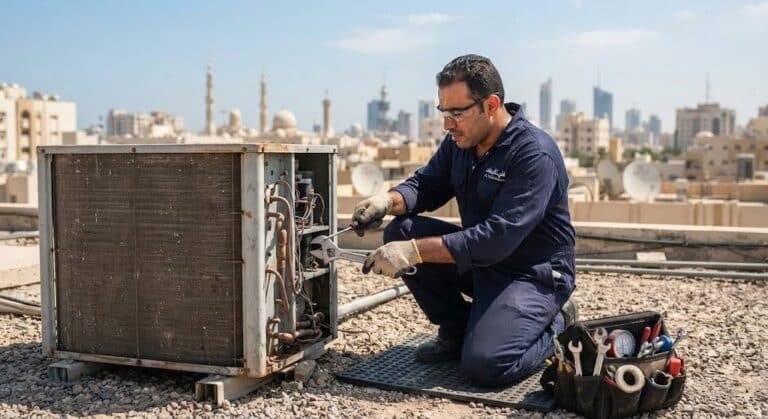 فني صيانة تكييفات بالكويت